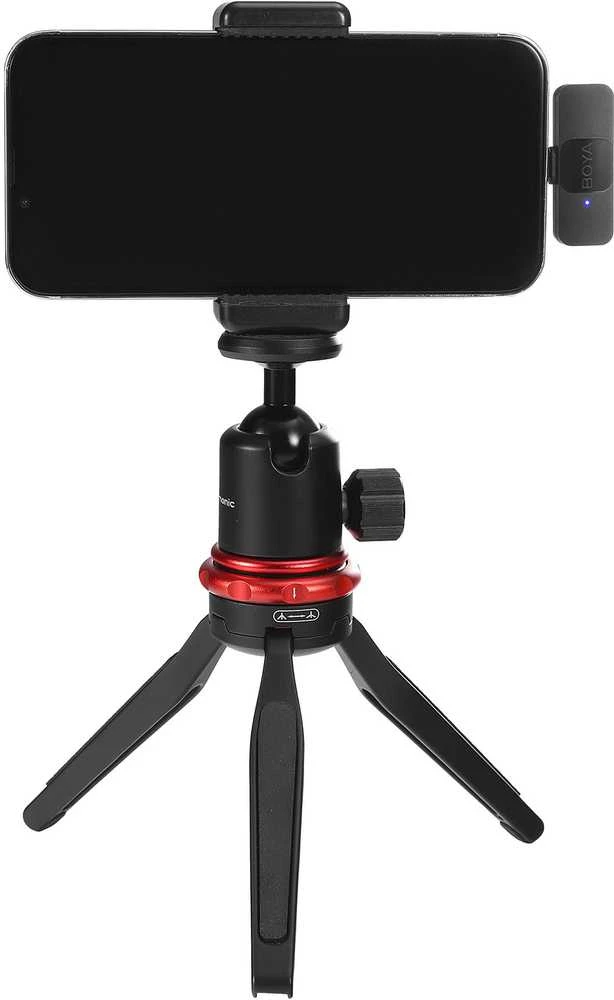 „Boya Ultra Compact“ belaidis mikrofonas BY-V10, skirtas „Android“.
