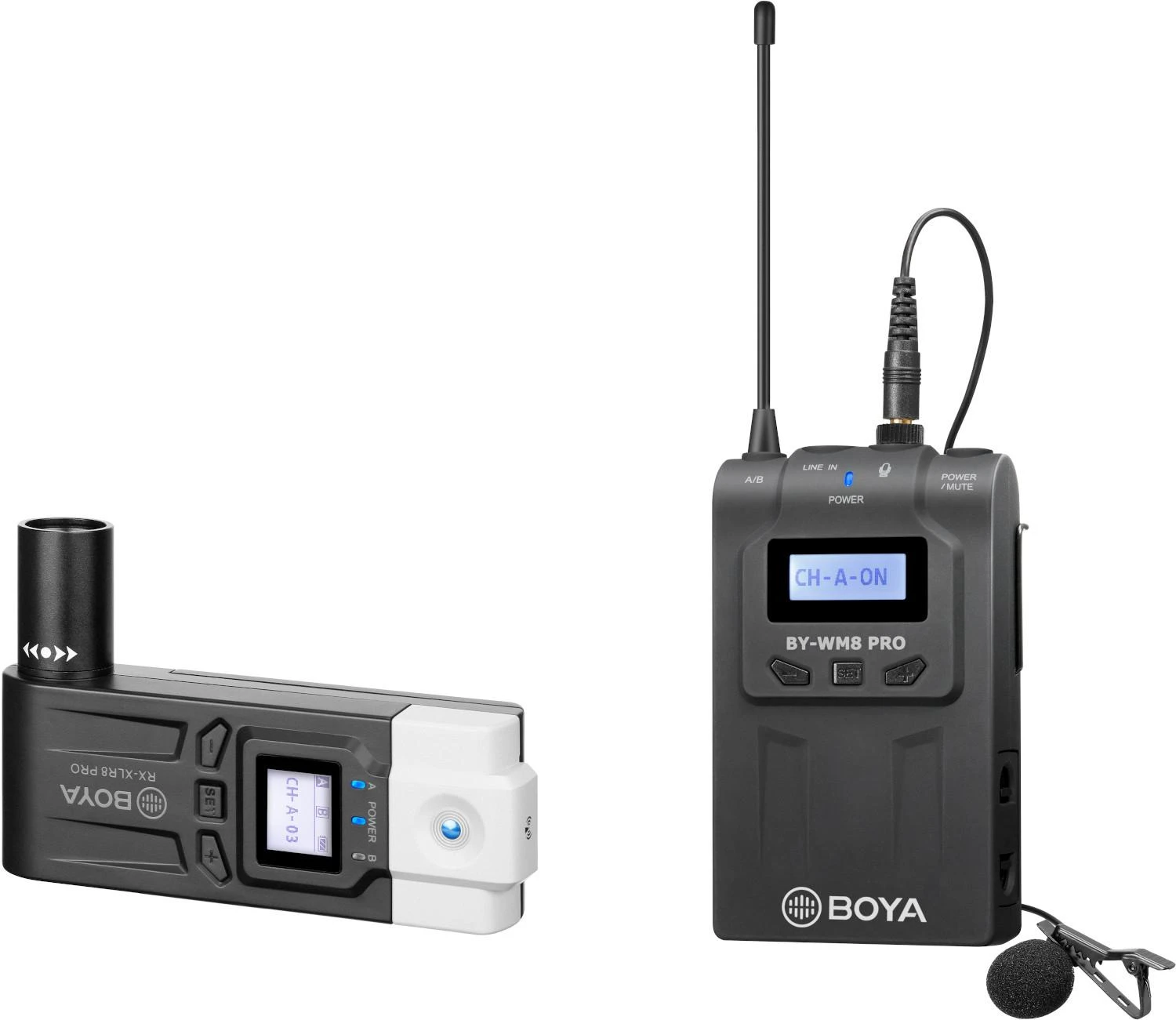 Boya belaidis mikrofonas BY-WM8 Pro-K7 UHF Wireless