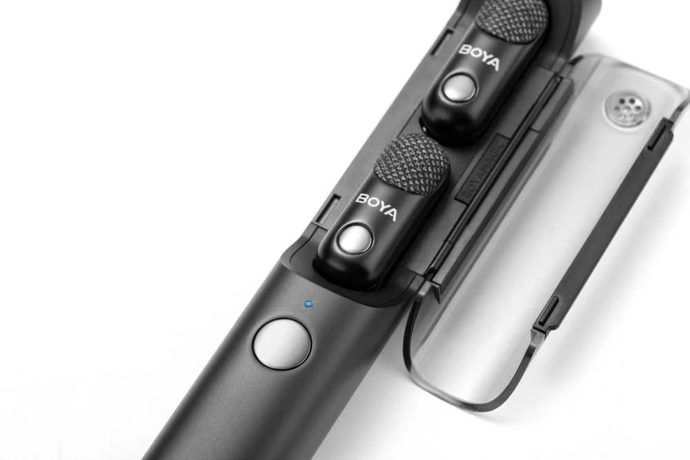 Mikrofonas BOYA MAGIC-03 belaidis 2.4GHz USB-C - juoda