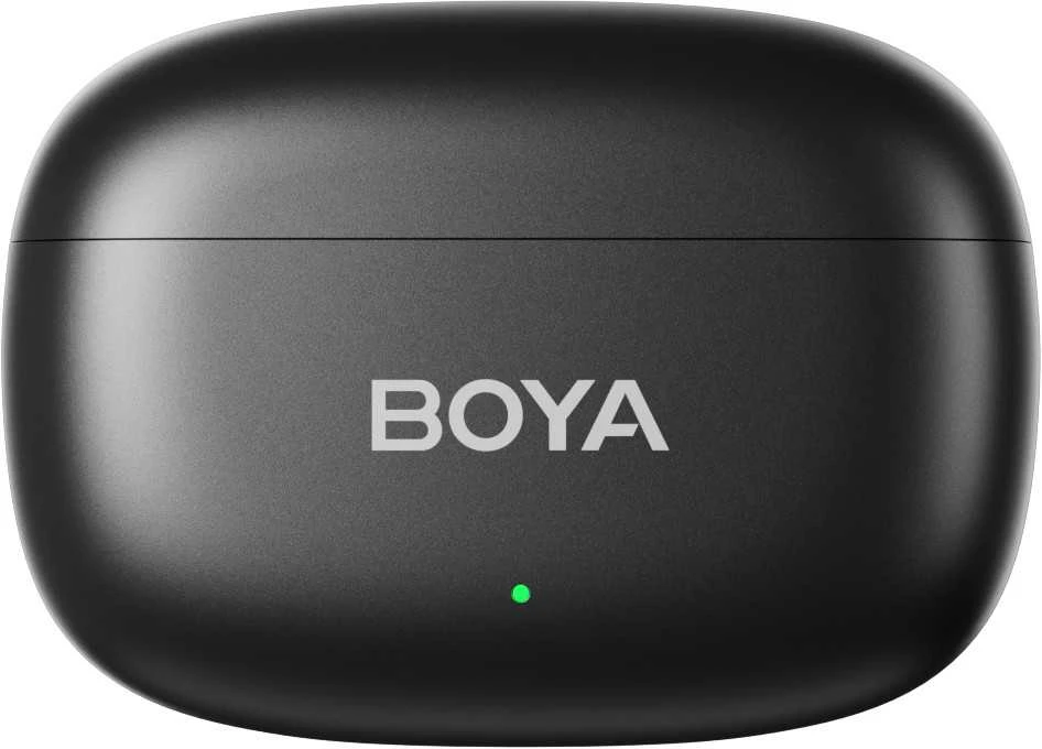 Mikrofony BOYA mini 2-01 belaidės 2.4GHz USB-C - juoda