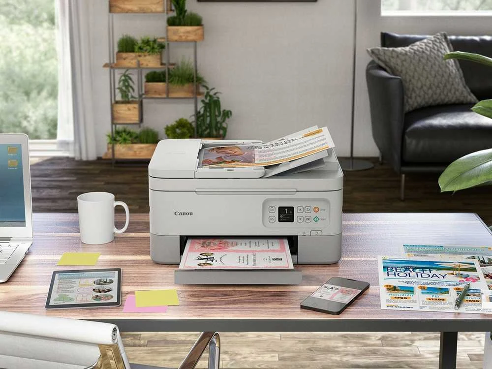 Spausdintuvas Canon PIXMA TS7451i | Spalvotas | Rašalinis | Kopijuoti, spausdinti, nuskaityti | Wi-Fi | Maksimalus ISO A serijos popieriaus dydis A4 | Baltas