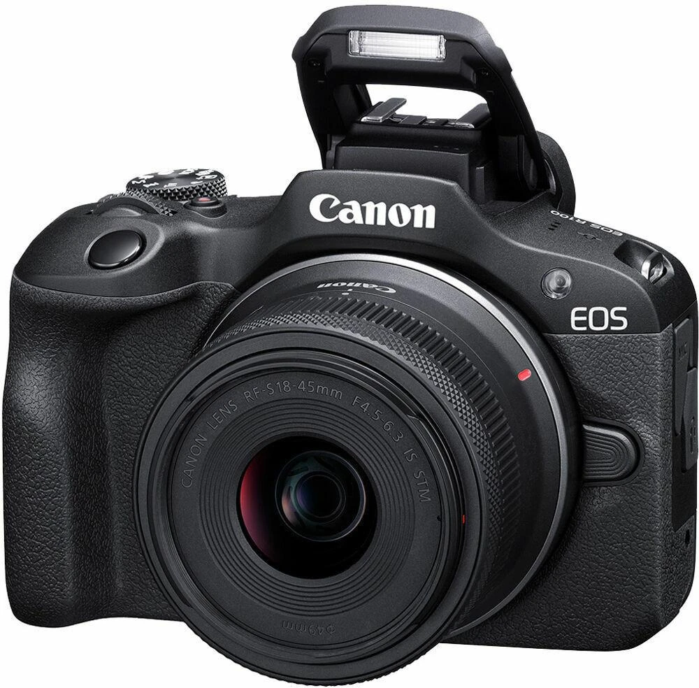 Canon EOS R100 + RF-S 18-45MM IS STM + RF-S 55-210MM F5-7.1 IS STM