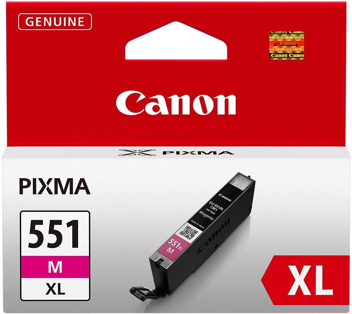 Canon CLI-551XL M (6445B001) Rašalinė kasetė, Purpurinė