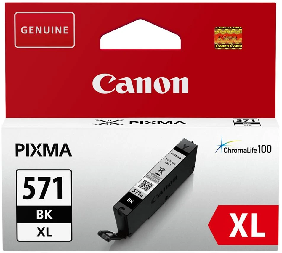 Canon CLI-571BK XL | Rašalo kasetė | Juodas