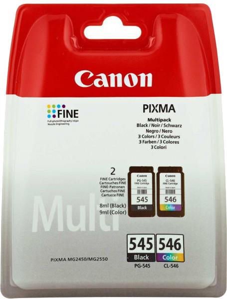 CANON PG-545 / CL-546 Multi pack w / o SEC Ink Value Pack Juodas \u0026amp;  Colour Cartridges | Varle.lt