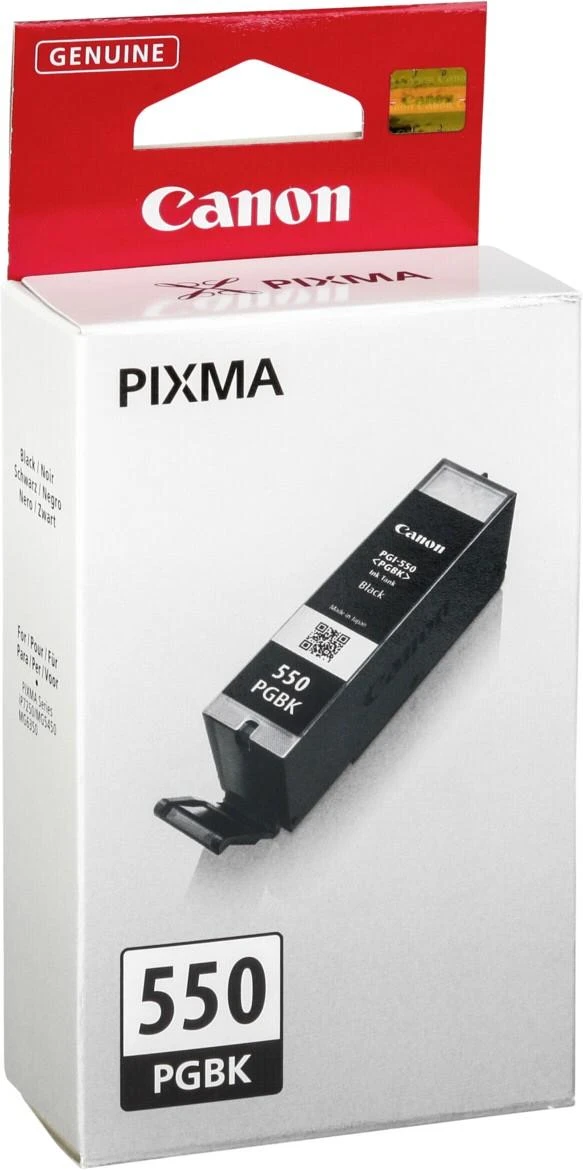 Canon PGI-550 | Ink Cartridge | Juodas