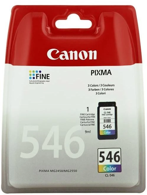 Tb Print CANON 1LB CL-546 rašalo kasetė spalvota standartinė talpa 8ml 180 puslapių 1 pak.