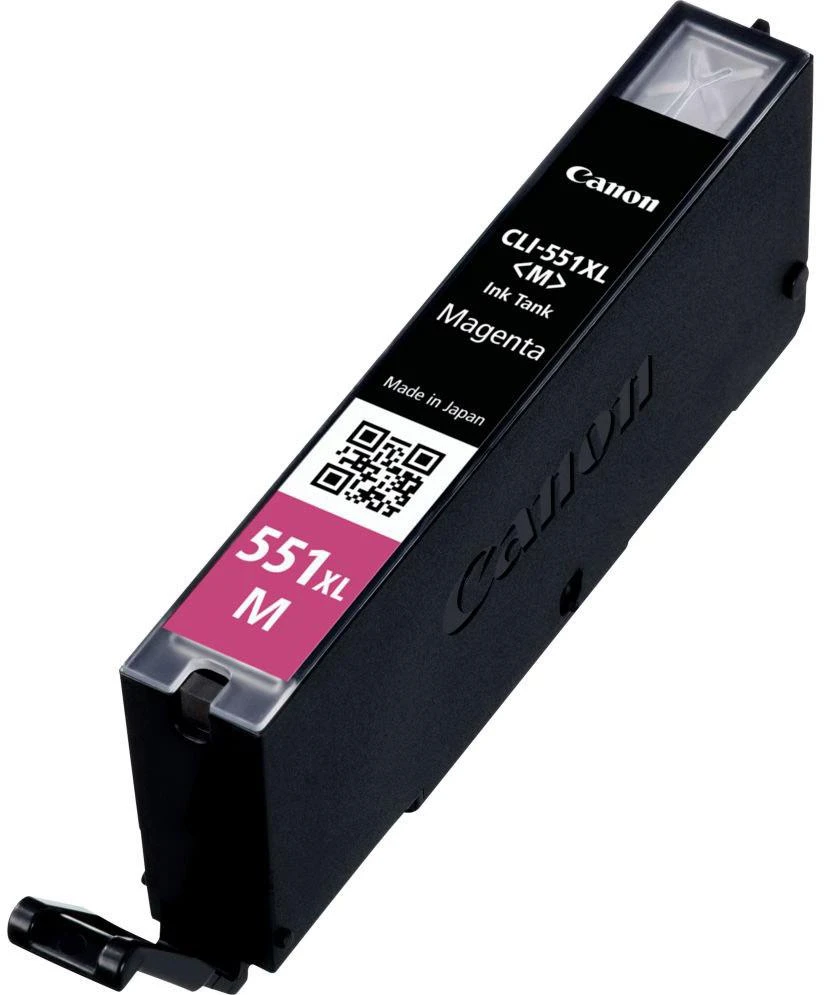 CANON 1LB CLI-551XLM rašalo kasetė purpurinė didelės talpos 680 puslapių 1 pakuotė XL