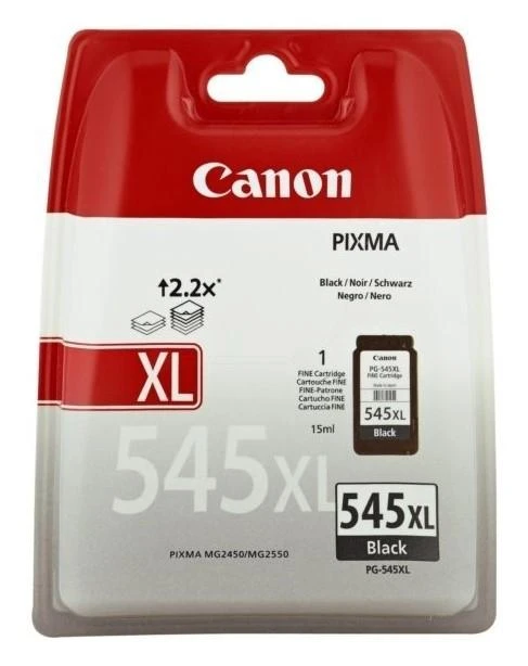 Canon PG-545XL ink cartridge, juodas | Varle.lt