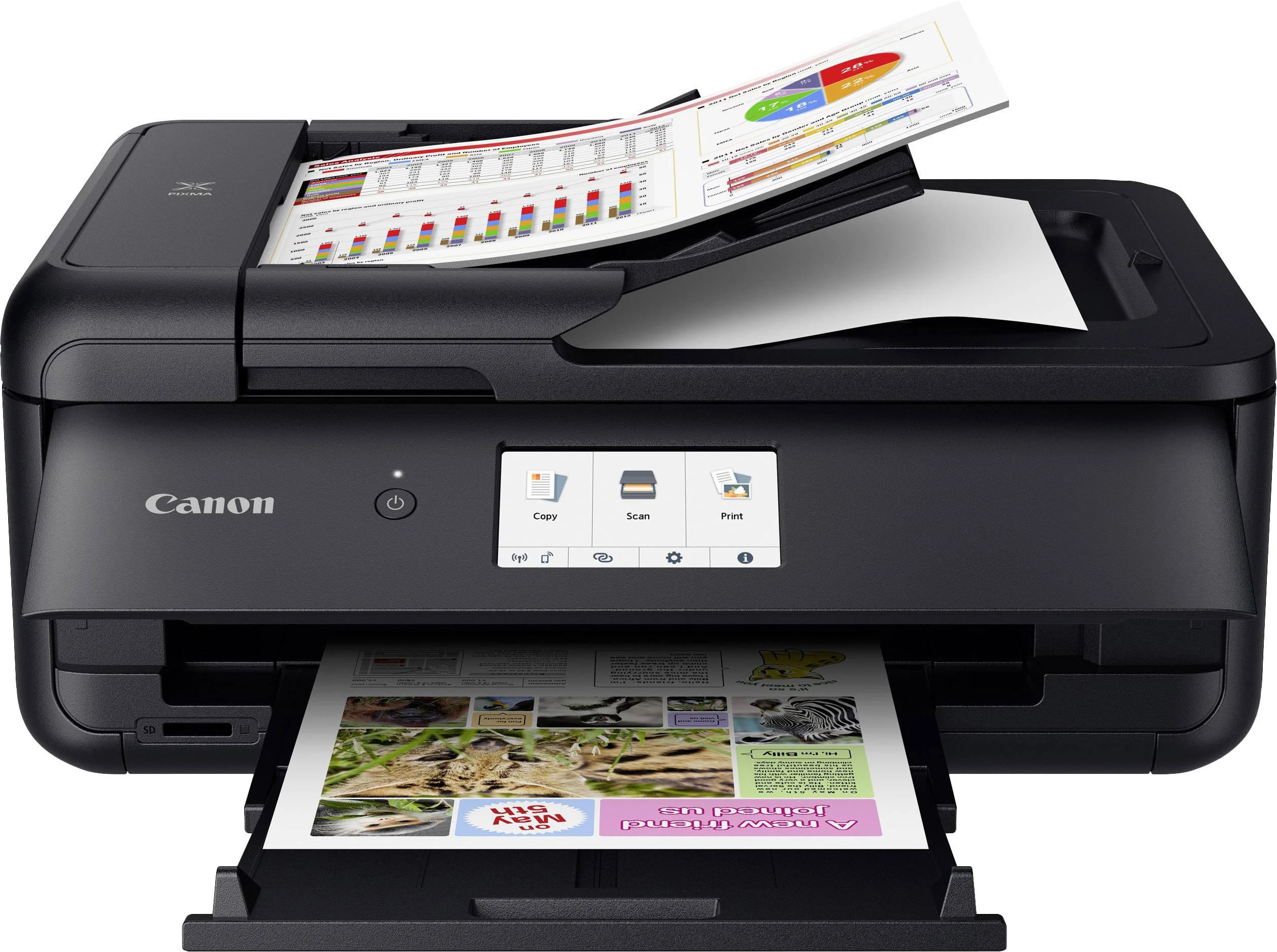 Spausdintuvas Canon PIXMA TS9550 raiška 4800 x 1200 DPI A3 „Wi-Fi“