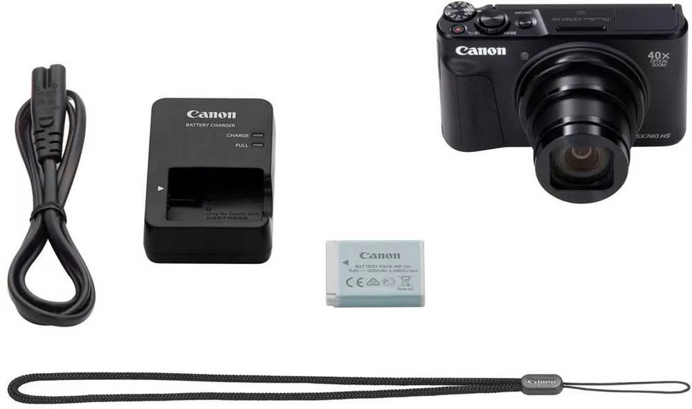 Canon PowerShot SX740 HS Lite Juodas