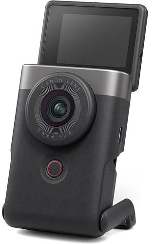 Canon | Vlogų rinkinys (SIP) | PowerShot V10 SL | Kompaktiška kamera | 20,9 MP | Optinis priartinimas 0x x | Skaitmeninis priartinimas 3x x | Ekrano įstrižainė 2" | Wi-Fi | Vaizdo įrašymas | Ličio jonų | Sidabrinis