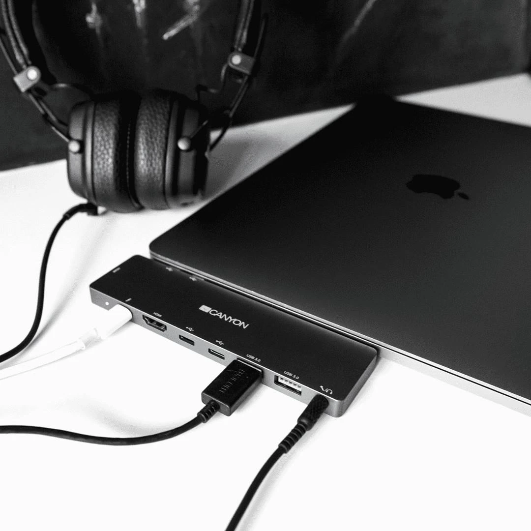 Canyon 8-in-1 DS-8 stotelė su prijungtais priedais