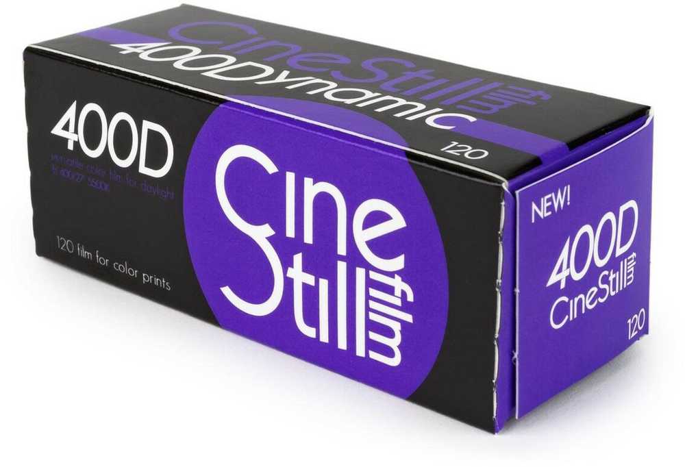 Kietasis diskas „CineStill 400 Dynamic C-41 120“