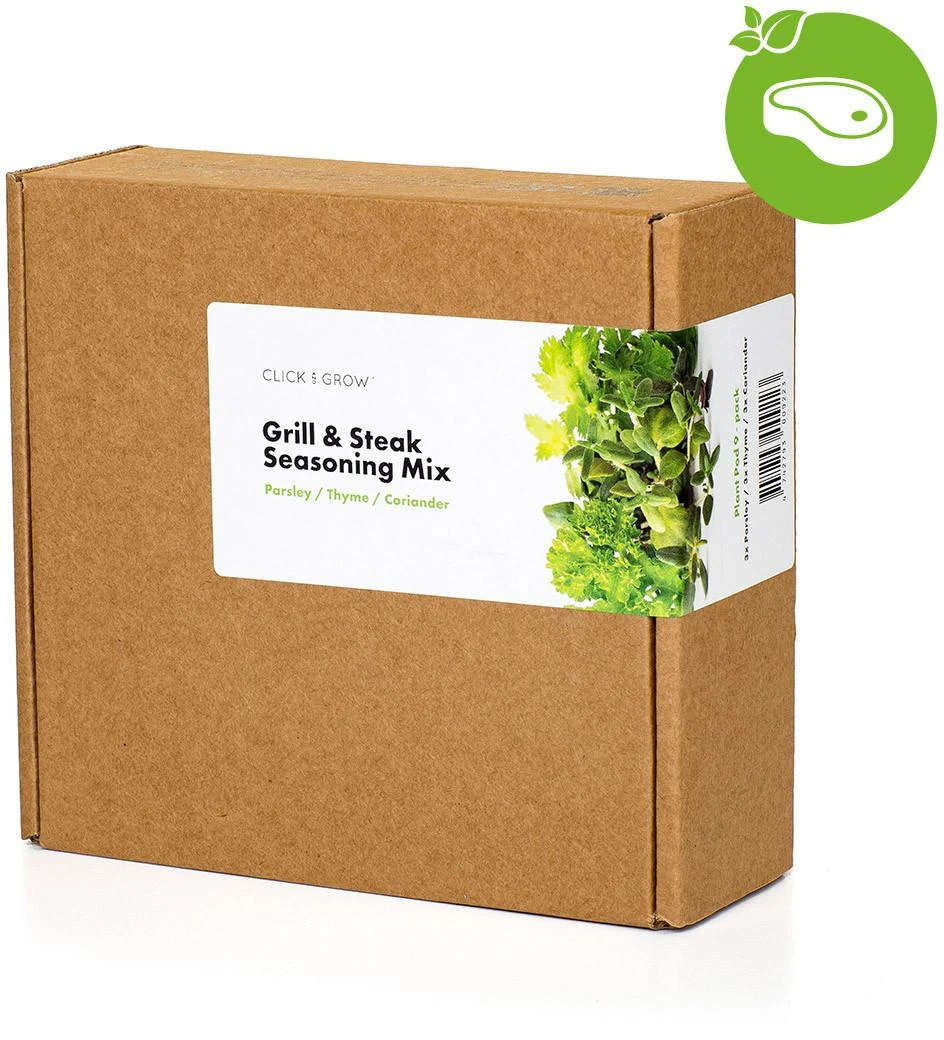 Click & Grow sėklos išmaniajam vazonui - Žolelės mėsai, 9vnt.