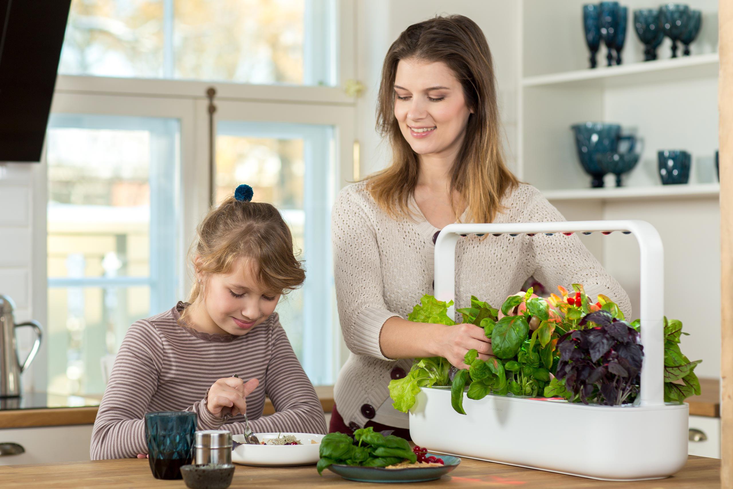 Išmanus namų sodas Click & Grow Smart Garden 9 Pro, baltas