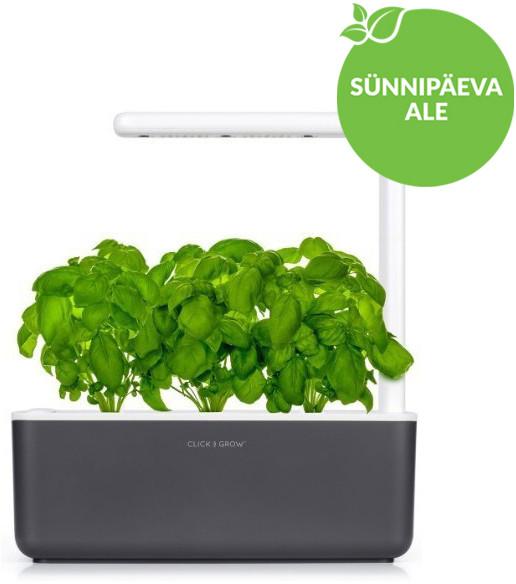 Išmanus namų sodas Click & Grow Smart Indoor Garden 3, pilkas