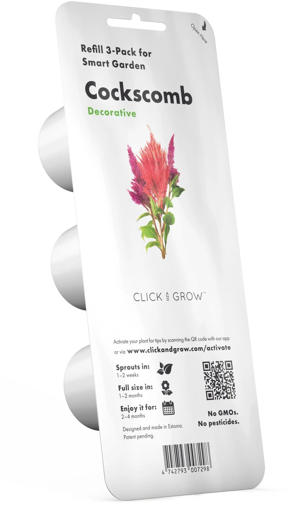 Click and Grow 3 vnt. papildymas - Celiozijų sėklos