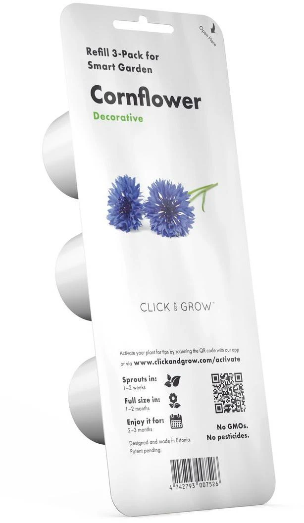 Click and Grow 3 vnt. papildymas - Rugiagėlių sėklos