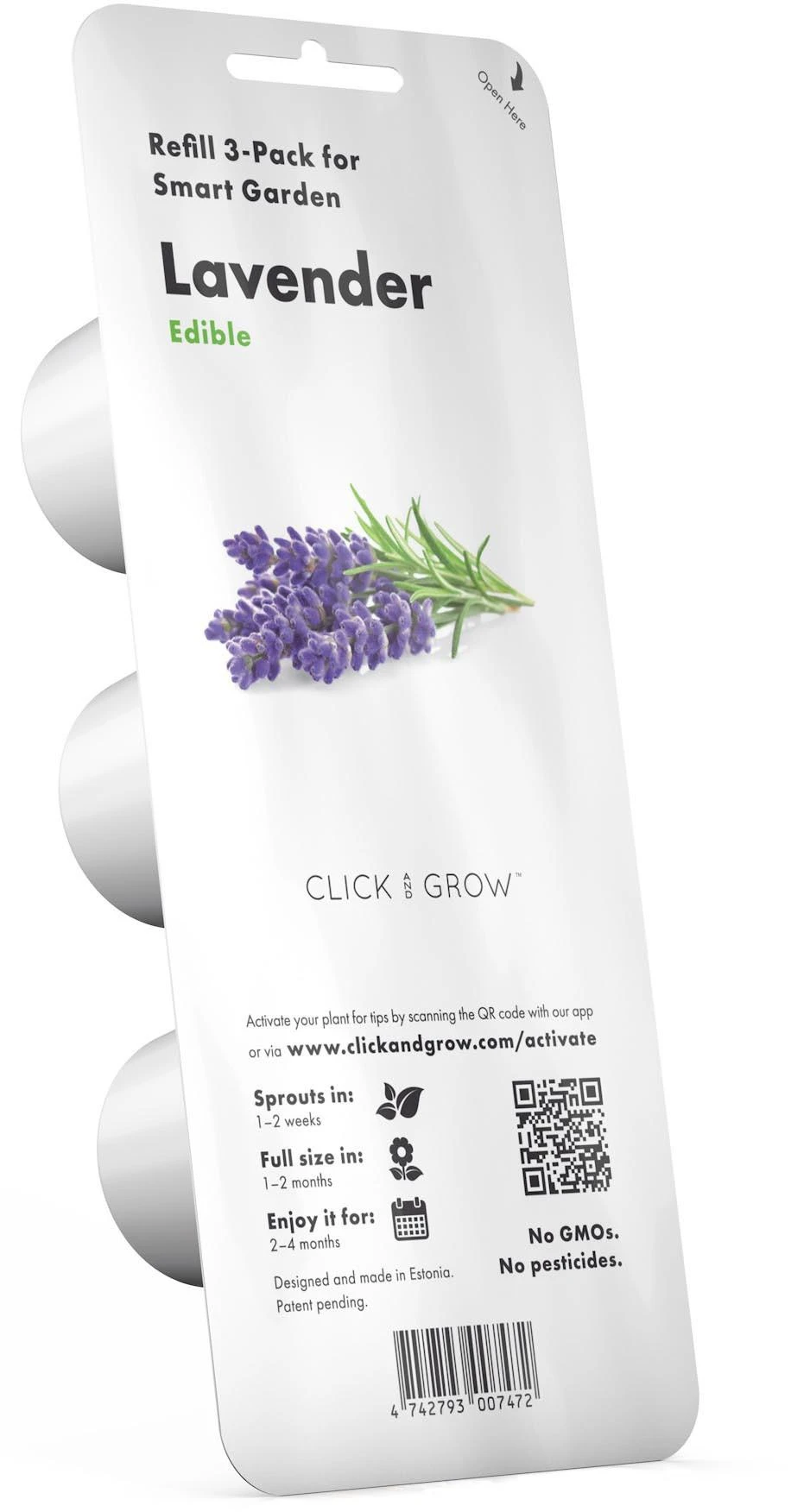 Click And Grow Click & Grow Smart Garden papildymas levandomis 3vnt