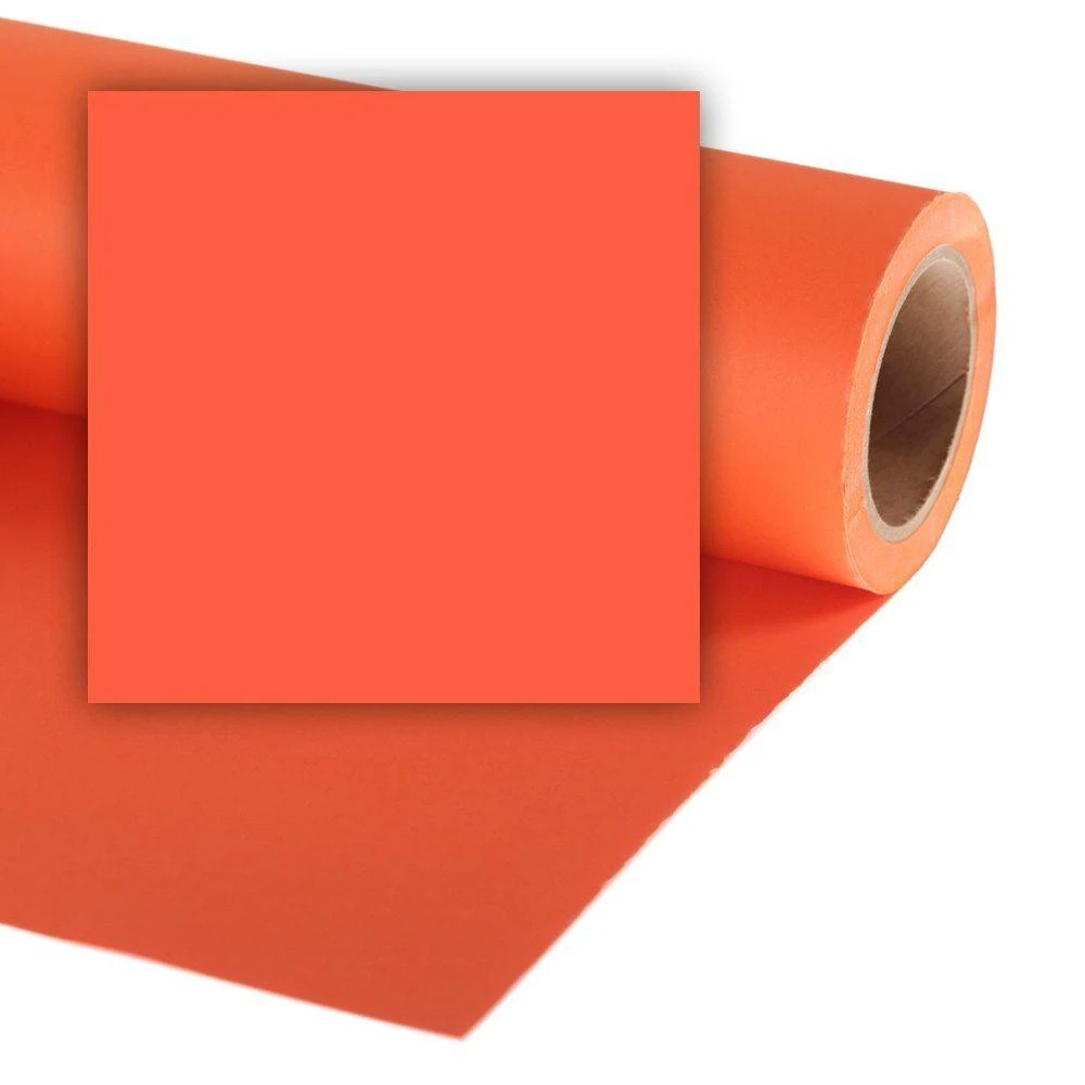 Fonas - Colorama MANDARIN 2.7x11m Kartono Fonas Oranžinė
