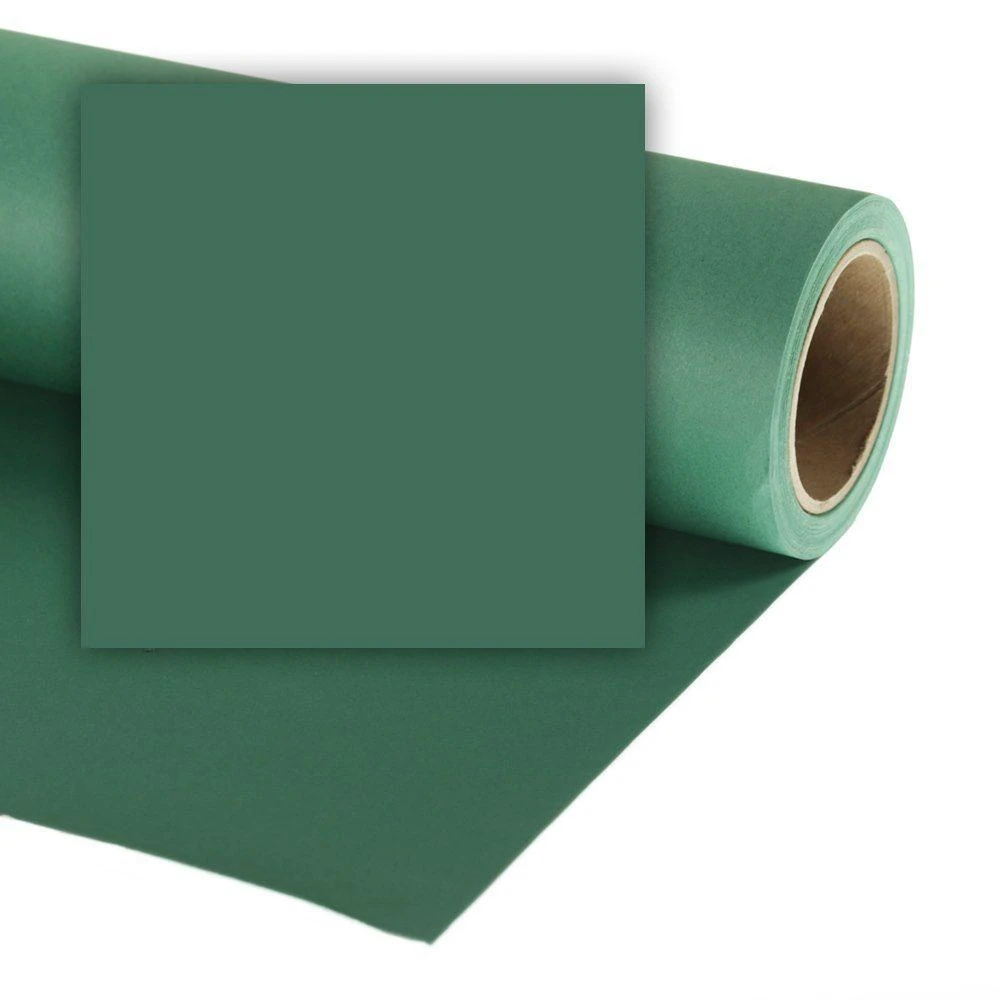 Popierinis fonas Colorama 2.72x11m Spruce Žalias