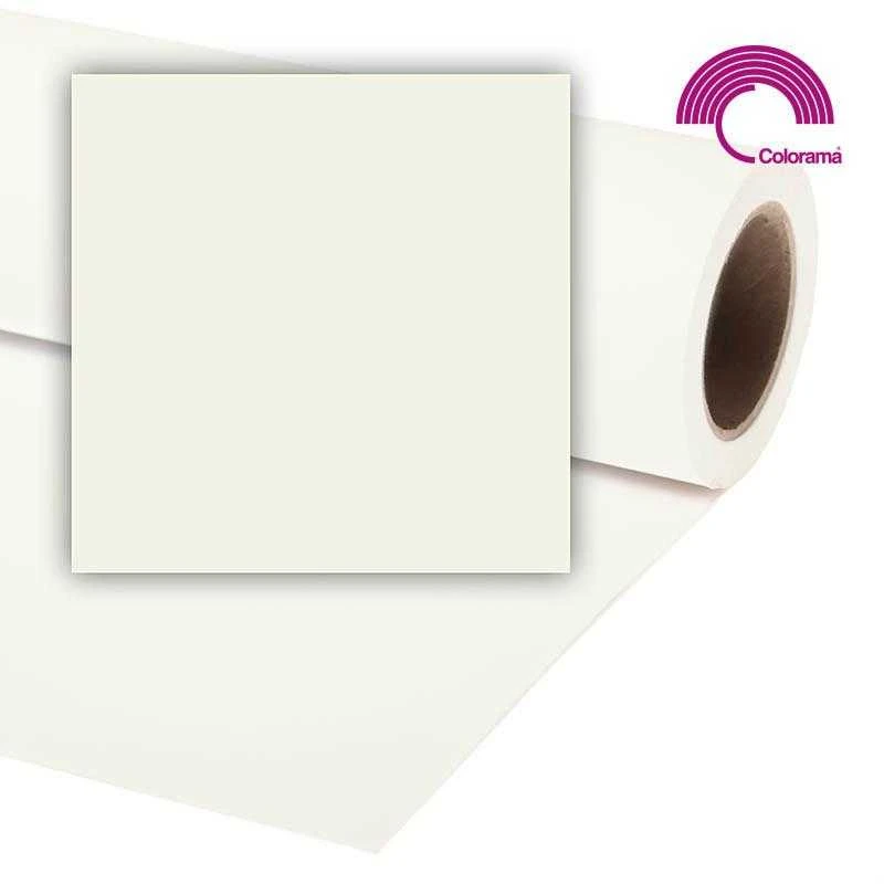Popierinis fonas Colorama 2,72x11m Polar baltas 82