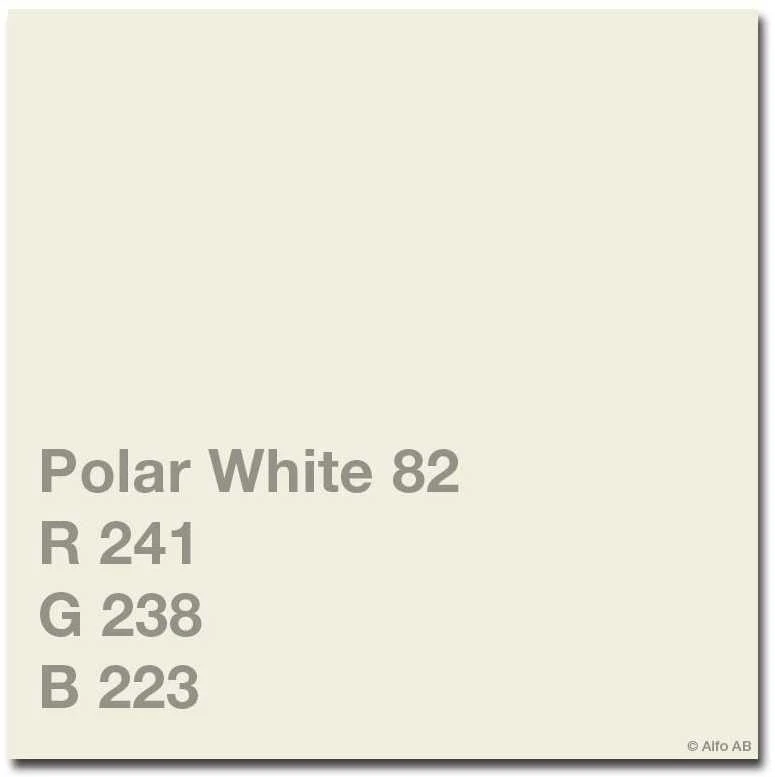 Popierinis fonas Colorama 2,72x11m Polar baltas 82