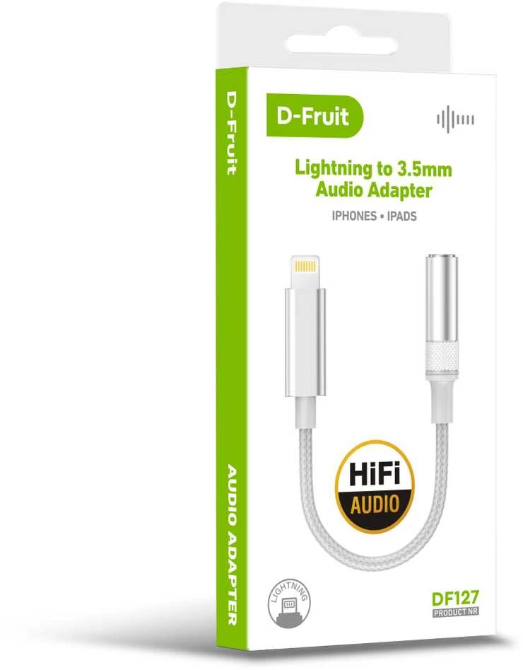 D-Fruit adapter Lightning- 3,5mm DF127