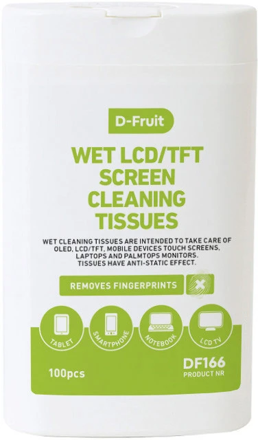 D-Fruit valomosios servetėlės DF166 100 vnt.