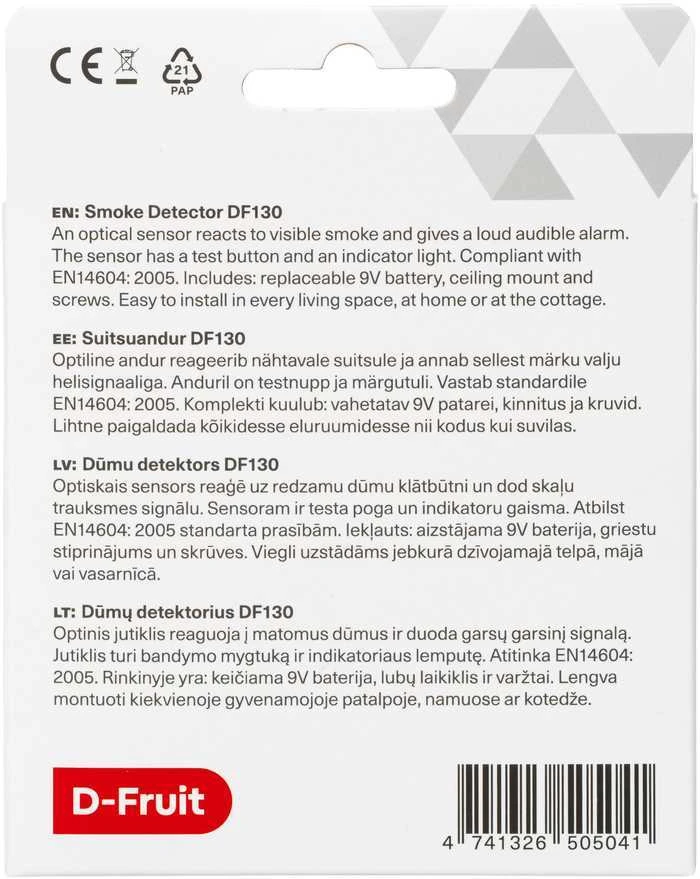 D-Fruit smoke detector DF130
