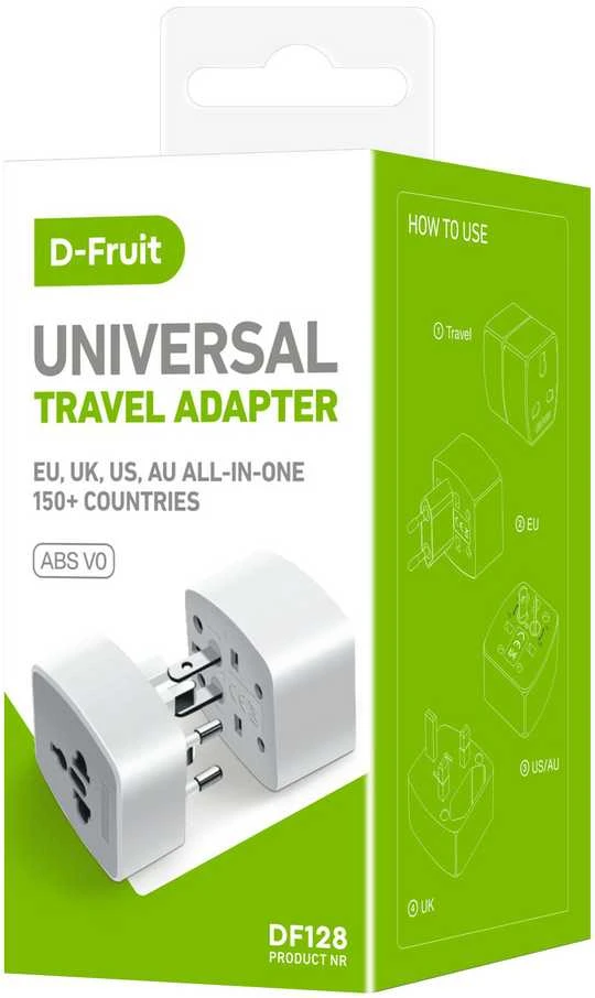 D-Fruit travel adapter DF128