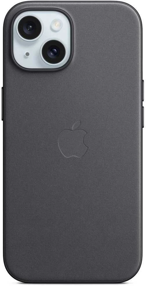 iPhone 15 FineWoven Case with MagSafe - Black