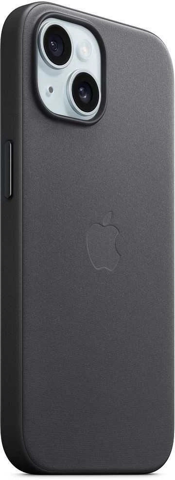 iPhone 15 FineWoven Case with MagSafe - Black