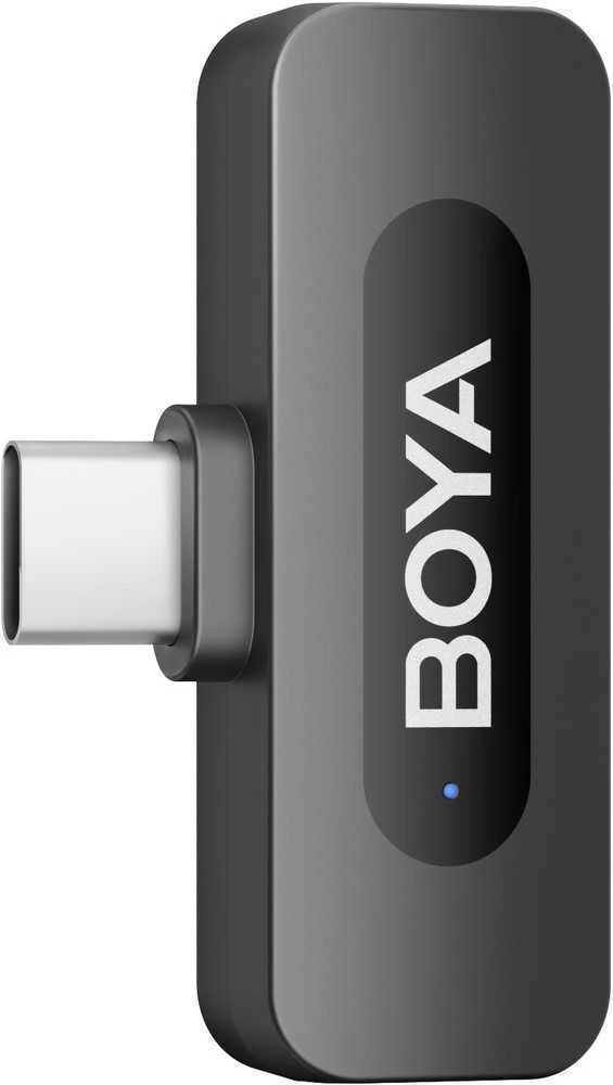 Mikrofonas BOYA BY-V10 V2.0 belaidis 2.4GHz - juoda