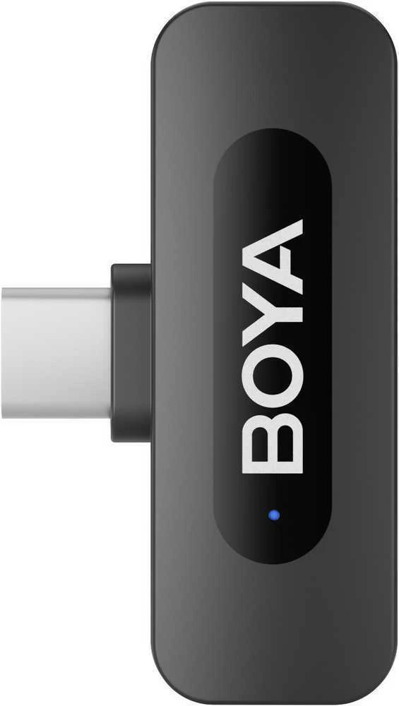 Mikrofonas BOYA BY-V10 V2.0 belaidis 2.4GHz - juoda