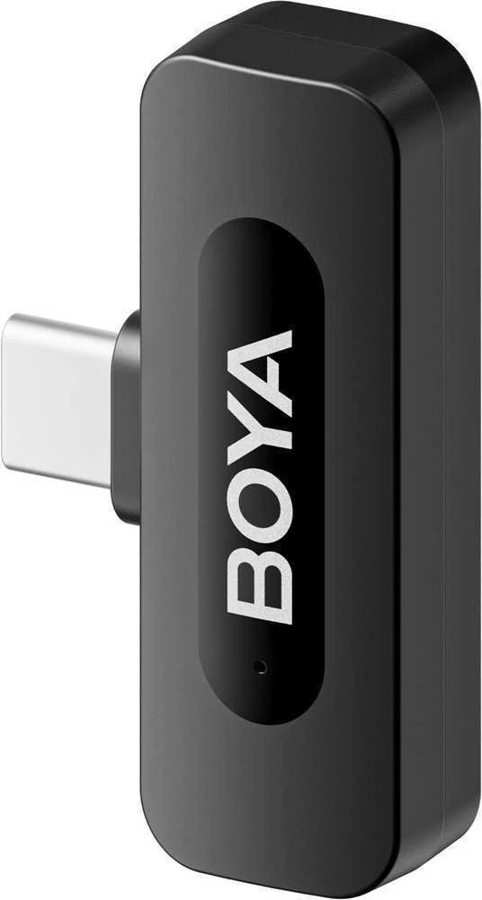 Mikrofonas BOYA BY-V10 V2.0 belaidis 2.4GHz - juoda