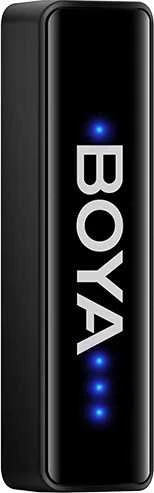 BOYA BOYALINK V2.0 belaidžiai mikrofonai 2.4GHZ USB-C - Juodas