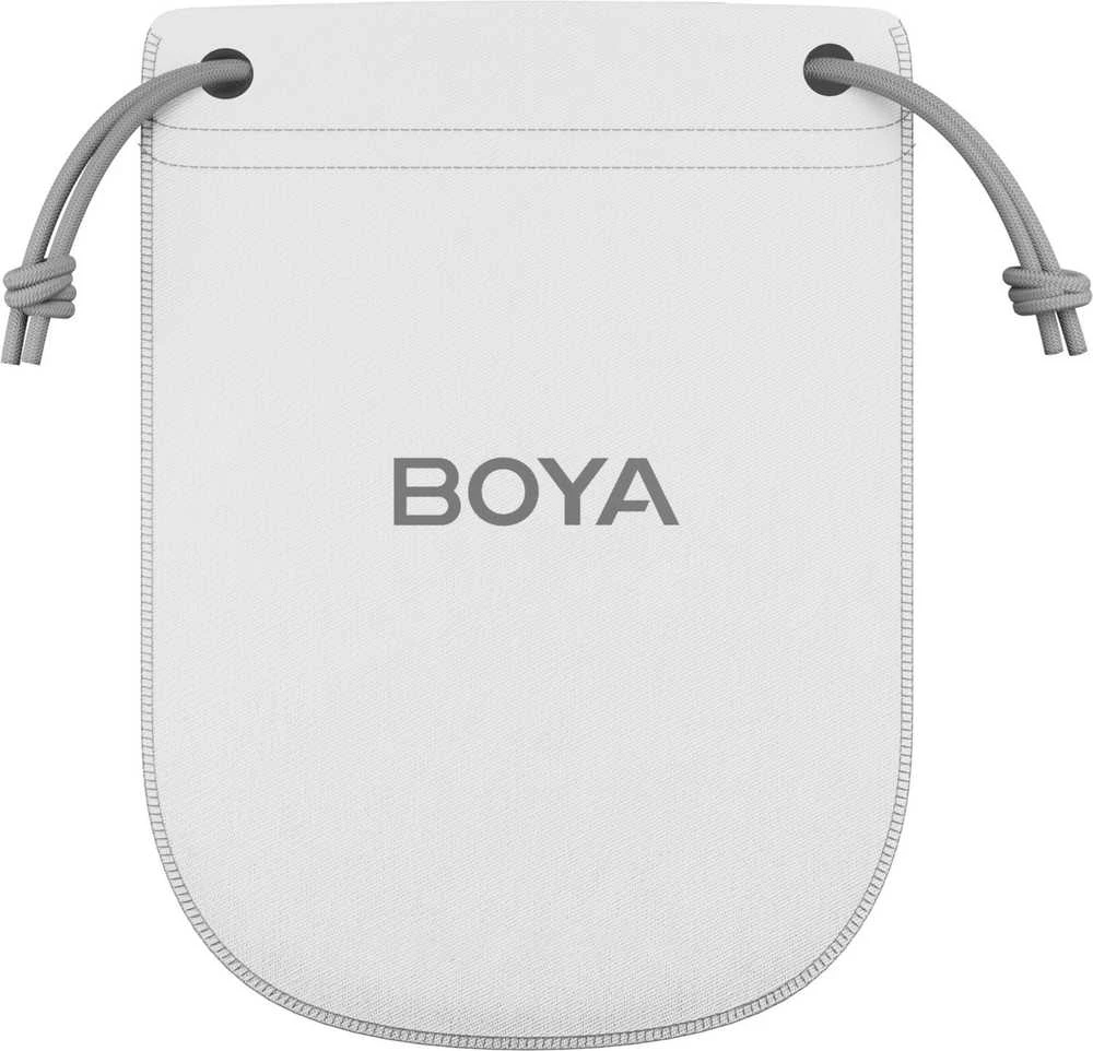 BOYA BOYALINK V2.0 belaidžiai mikrofonai 2.4GHZ USB-C - Juodas
