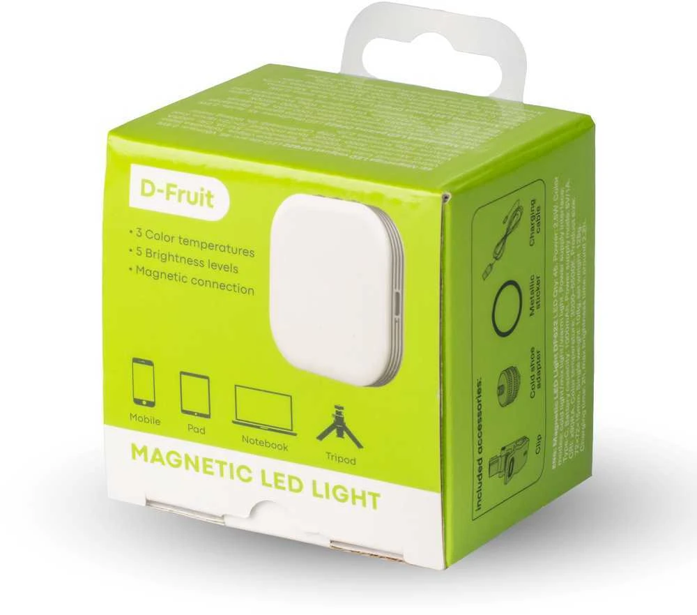 Lampa studyjna D-Fruit D-Fruit LED lamp Magnetic (DF622)