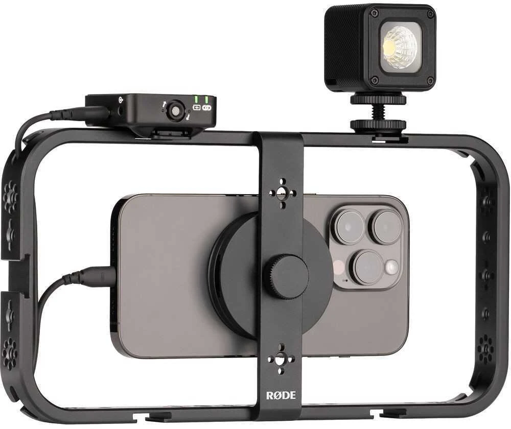 Rode Telefono Korpusas - RØDE PHONECAGE 1/4, 3/8" Aliuminis Juodas