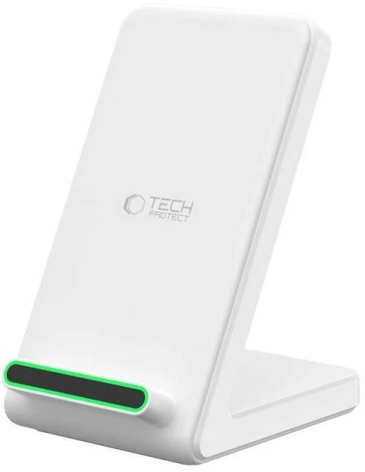 Tech-Protect QI15W-A40 belaidis įkroviklis - Baltas