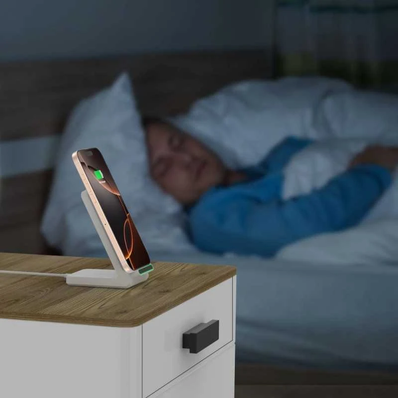 Tech-Protect QI15W-A40 belaidis įkroviklis - Baltas