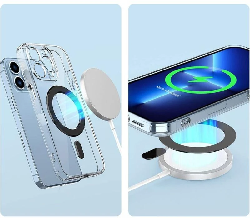 Tech-Protect MagMat MagSafe magnetic ring universal – dėklas telefonui juodos spalvos