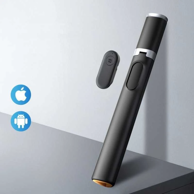 Asmenukių lazda / štatyvas Bluetooth Tech-Protect L08S juodos spalvos