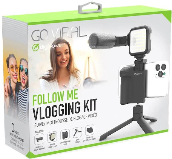„Digipower Follow Me“ vaizdo įrašų rinkinys