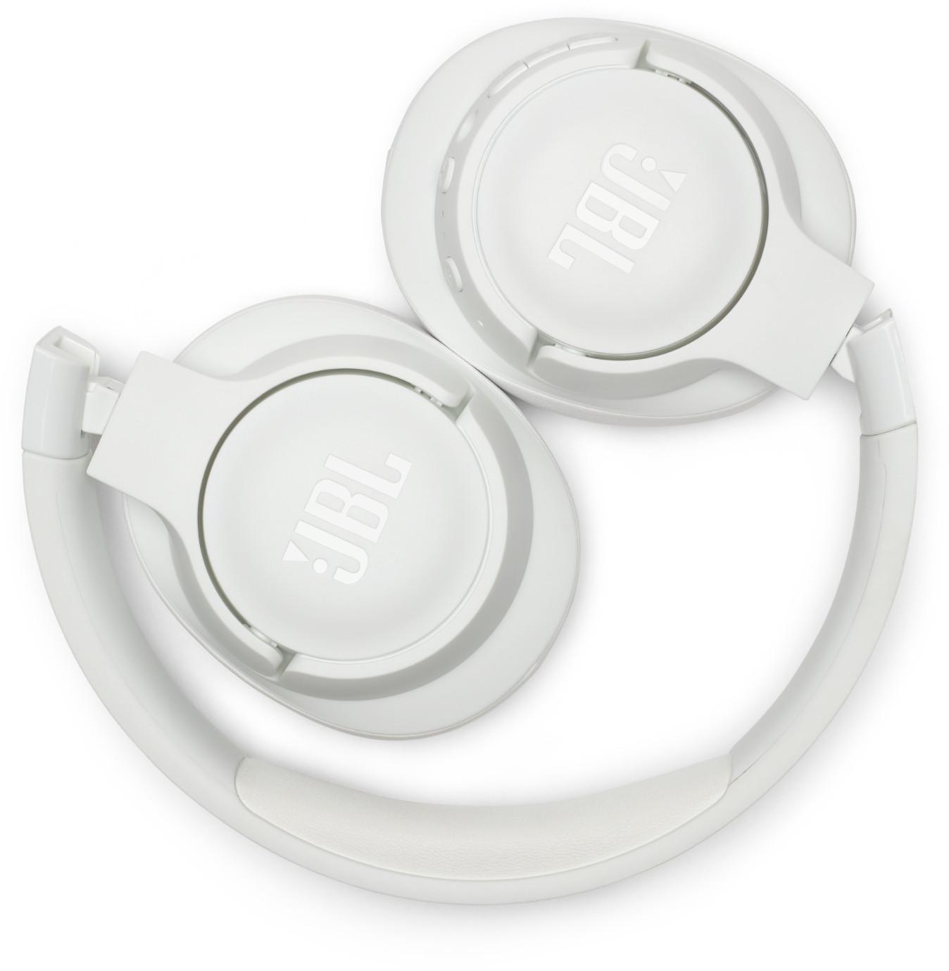 Belaidės triukšmą slopinančios ausinės JBL Tune 750BTNC, Baltos | Varle.lt