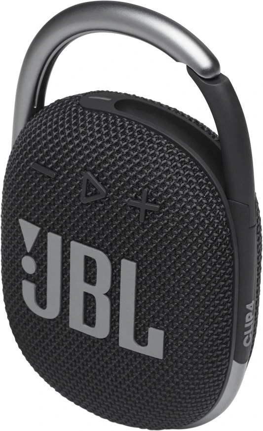 JBL Clip 4 nešiojama vandeniui atspari kolonėlė, Juoda