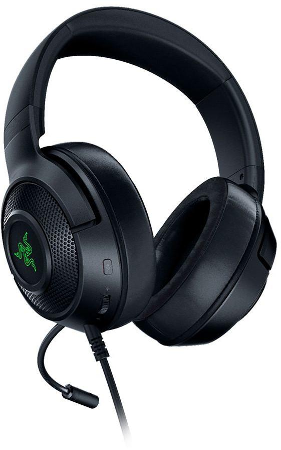 Ultra-Lengvos PC Žaidimų Ausinės Razer Kraken V3 X, Juodos