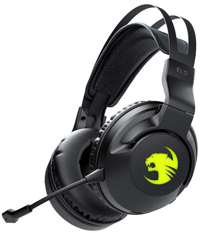 Belaidės Žaidimų Ausinės Roccat Elo 7.1 Air, Juodos | Varle.lt